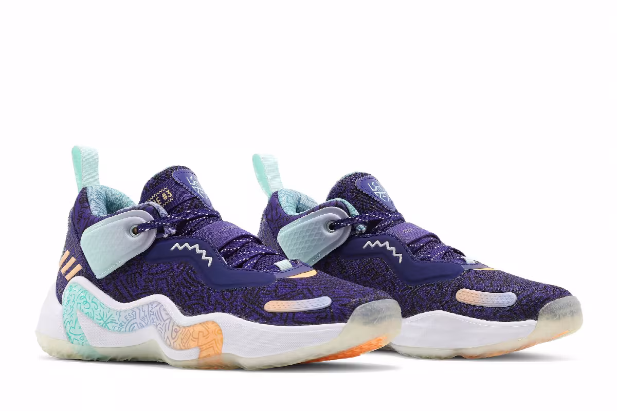 Adidas D.O.N. Issue #3 Big Kids Jazz, view 9