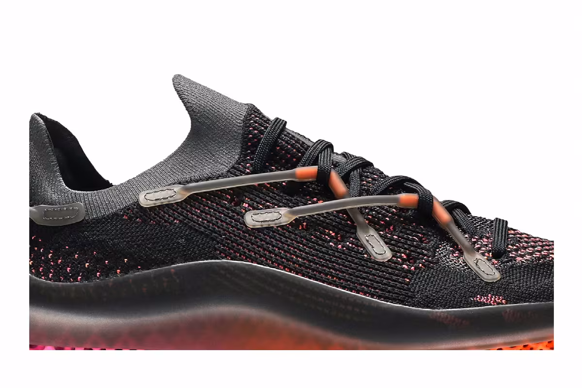 adidas 4D Fusio Black Orange Pink, view 3
