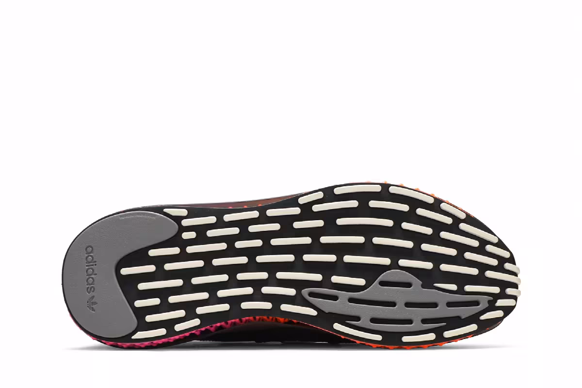 adidas 4D Fusio Black Orange Pink, view 5