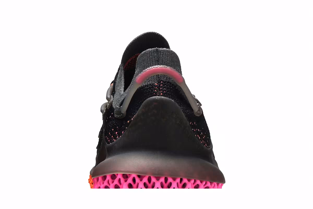 adidas 4D Fusio Black Orange Pink, view 8