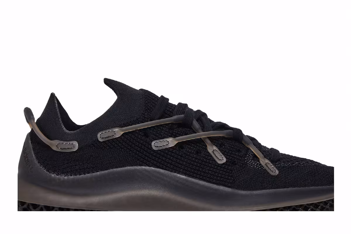 adidas 4D Fusio Triple Black, view 3