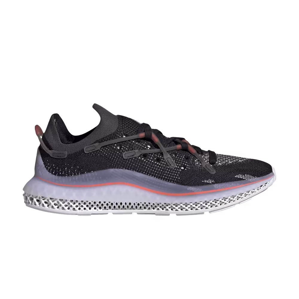 Adidas 4D Fusio Black Solar Red