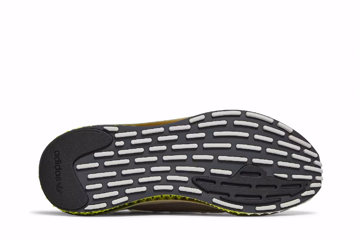 adidas 4D Fusio Grey Solar Yellow, view 5