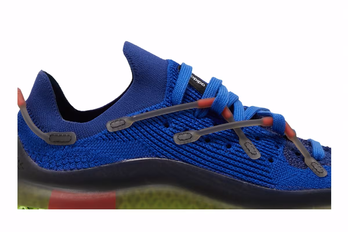adidas 4D Fusio Bold Blue Light Flash Yellow, view 3