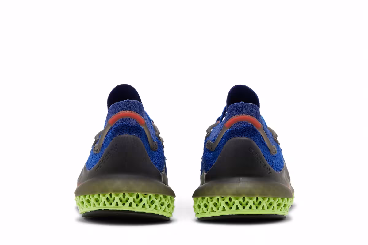adidas 4D Fusio Bold Blue Light Flash Yellow, view 7