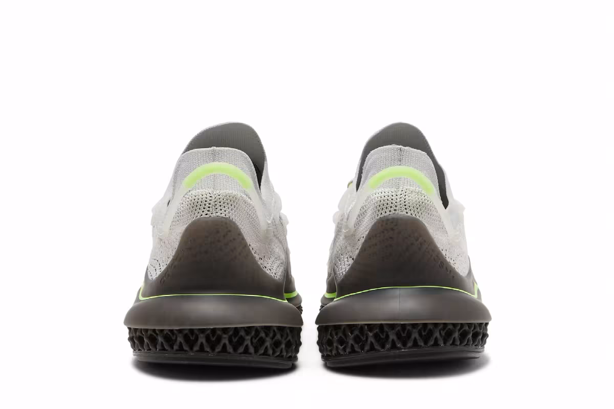 adidas 4D Fusio Grey Signal Green, view 7