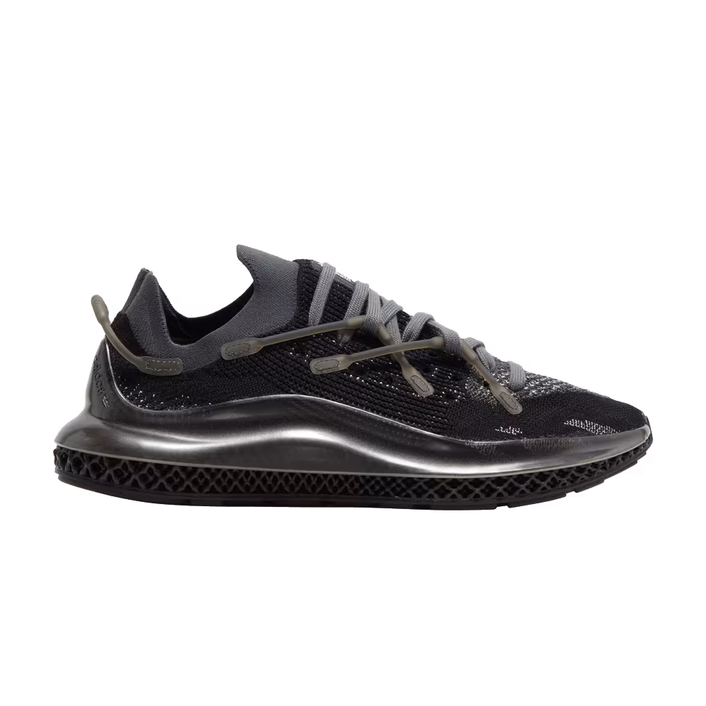 adidas 4D Fusio Black Silver Metallic