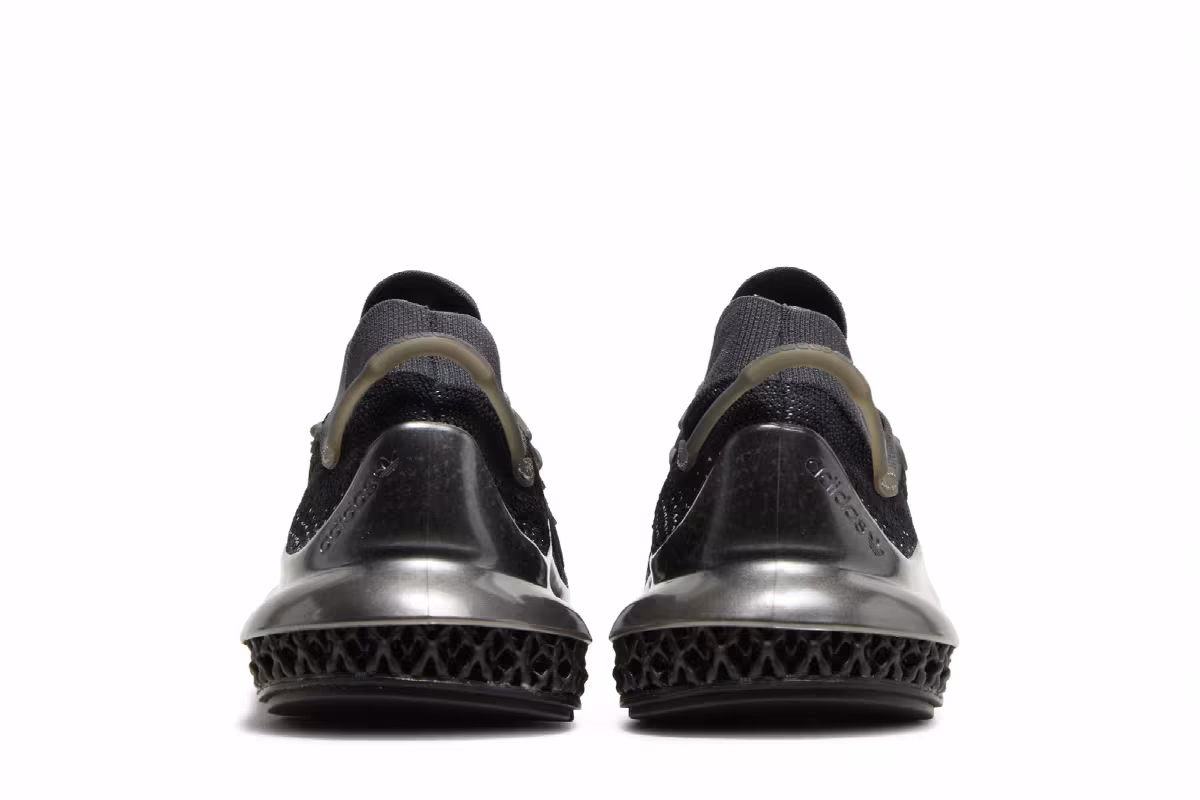 adidas 4D Fusio Black Silver Metallic, view 7