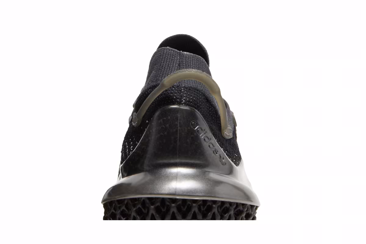 adidas 4D Fusio Black Silver Metallic, view 8