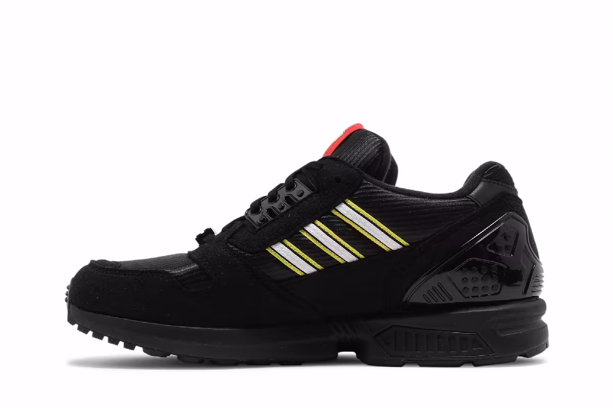 LEGO x adidas ZX 8000 Color Pack - Black, view 4