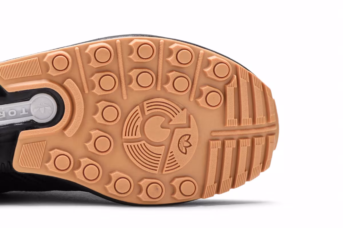 Undefeated x Neighborhood x adidas ZX 8000 Black Gum, view 6