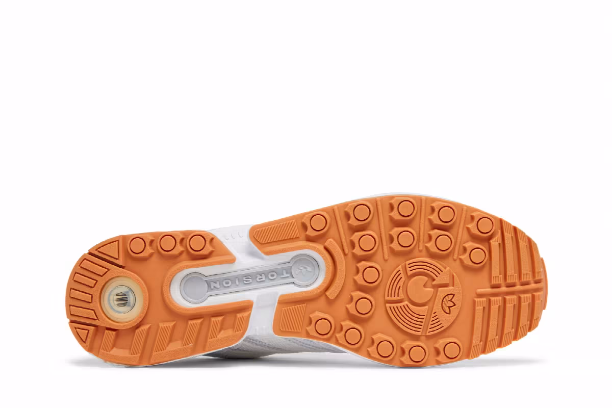 Undefeated x Neighborhood x adidas ZX 8000 White Gum, view 5