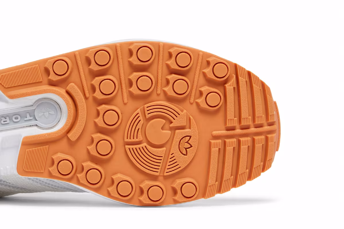 Undefeated x Neighborhood x adidas ZX 8000 White Gum, view 6