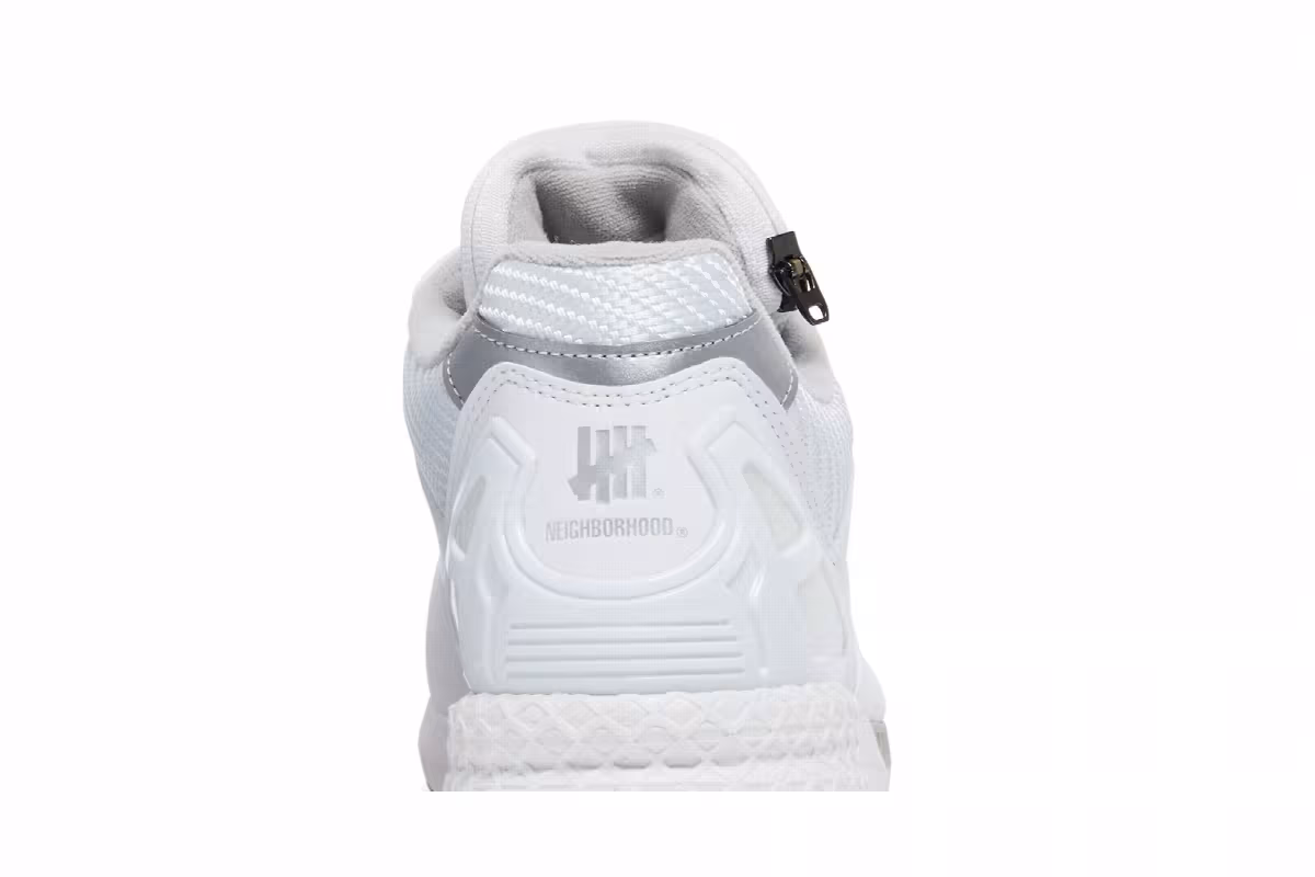 Undefeated x Neighborhood x adidas ZX 8000 White Gum, view 8