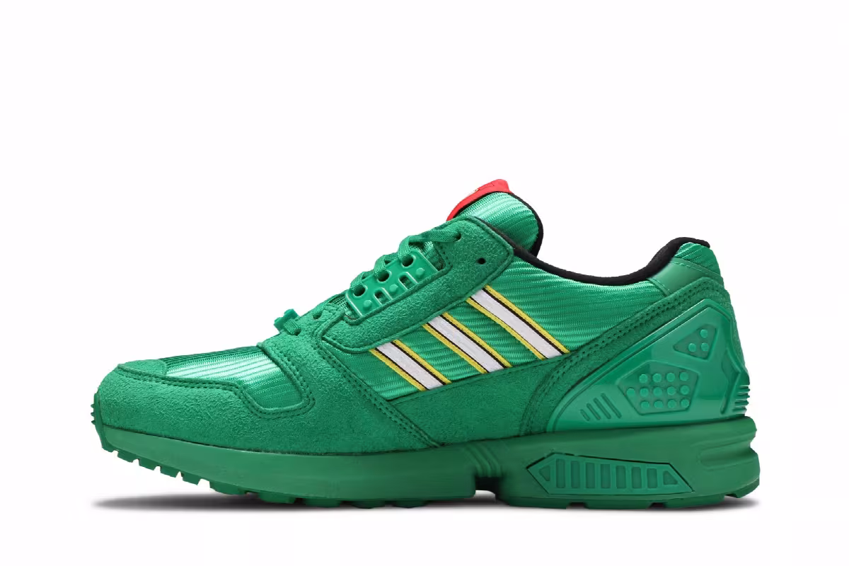 LEGO x adidas ZX 8000 Color Pack - Green, view 4