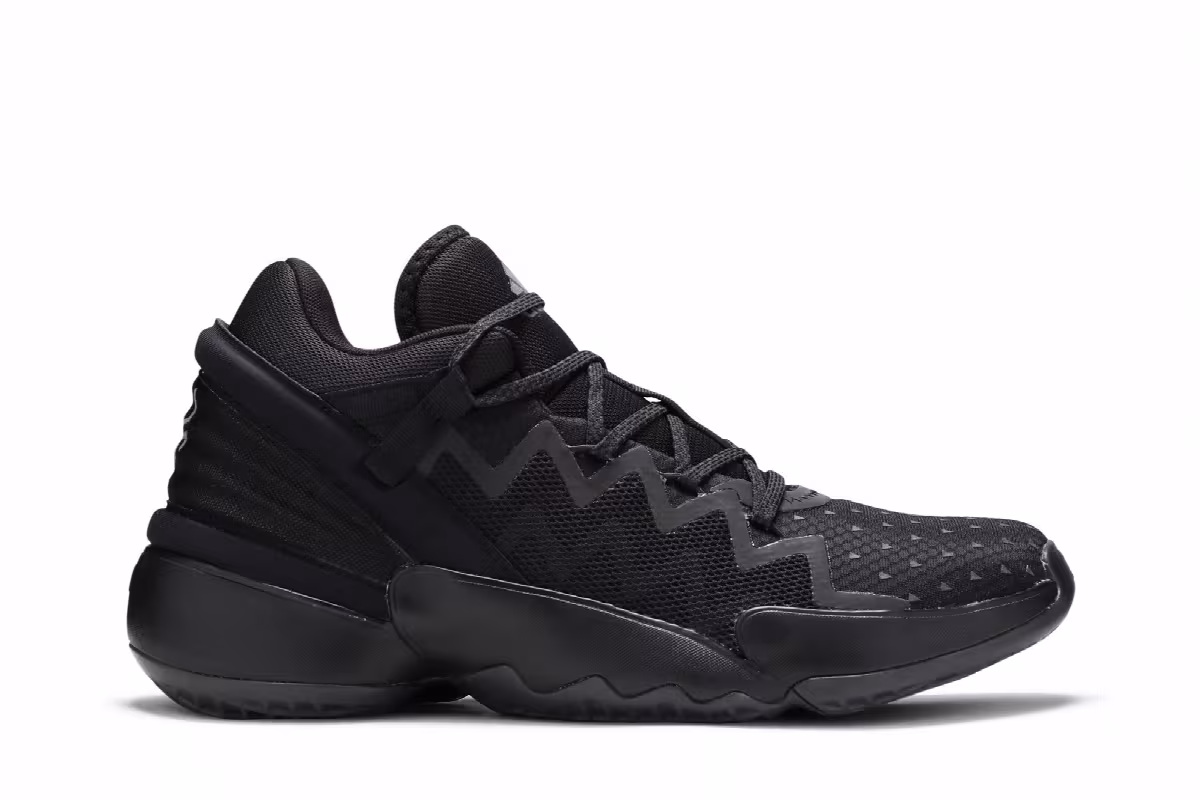 Pharrell x adidas D.O.N. Issue #2 Triple Black, view 2