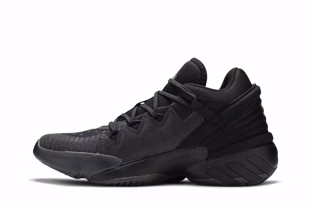 Pharrell x adidas D.O.N. Issue #2 Triple Black, view 4