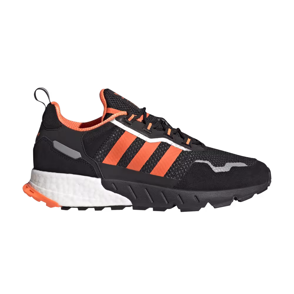 adidas ZX 1K Boost Black Solar Orange