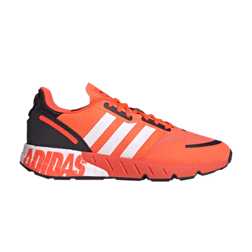 Adidas ZX 1K Boost Bold Logo Graphic - Solar Red