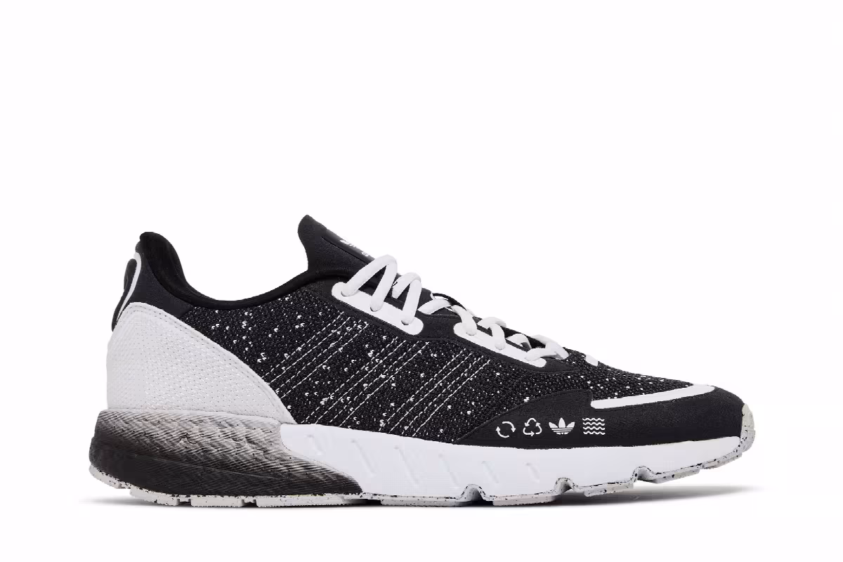 Adidas ZX 1K Boost Grey White, view 2