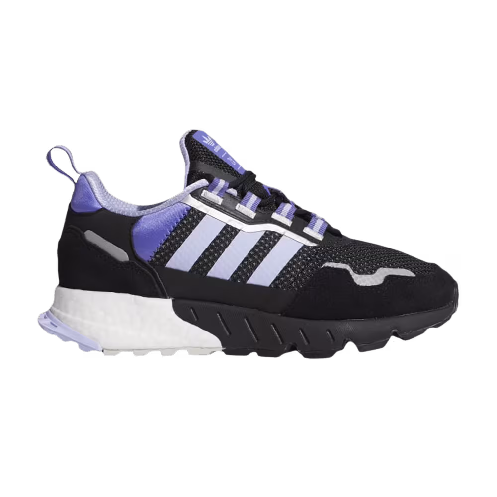 Adidas Women's ZX 1K Boost Black Violet Tone