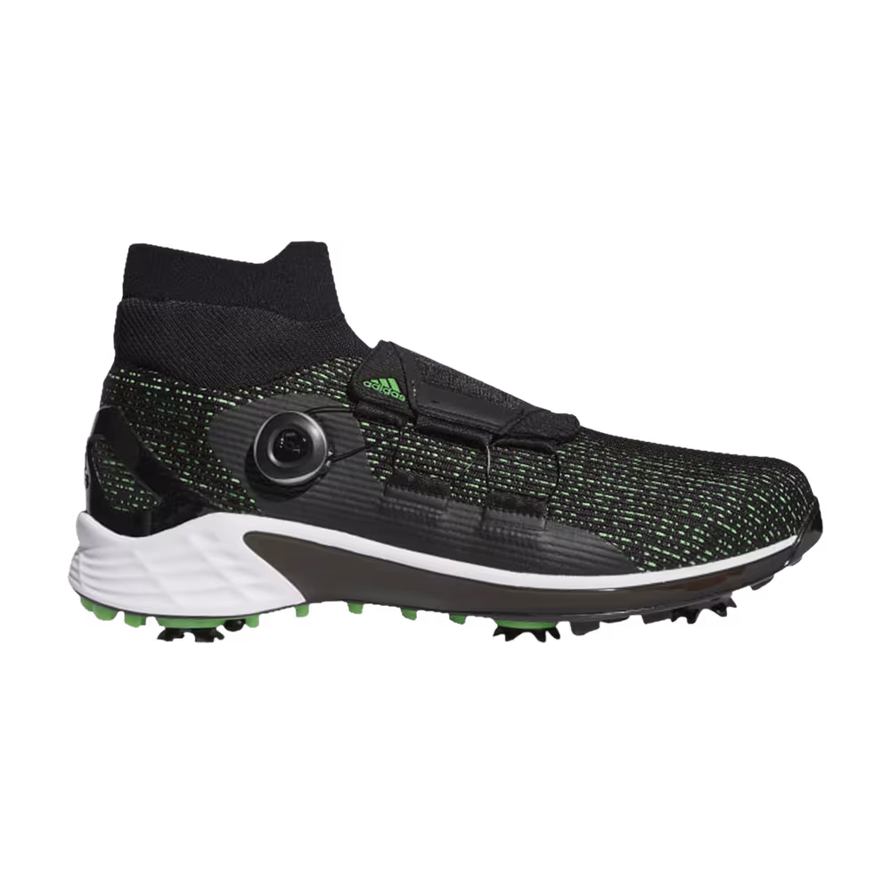 Adidas ZG21 Motion Primegreen BOA Mid Black Screaming Green