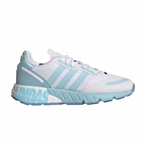 Adidas Wmns ZX 1K Boost 'Bold Logo Graphic - Hazy Sky'