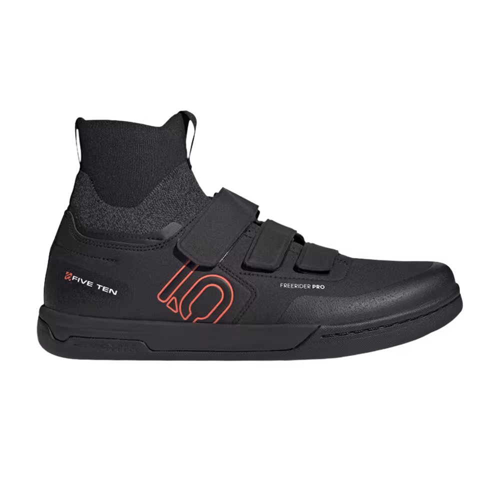 Adidas Five Ten Freerider Pro Mid Black Solar Red