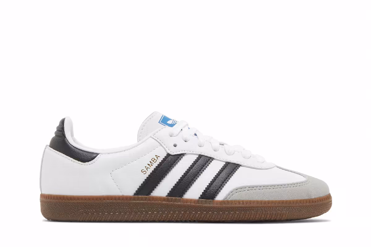 adidas Samba Vegan White Gum, view 2
