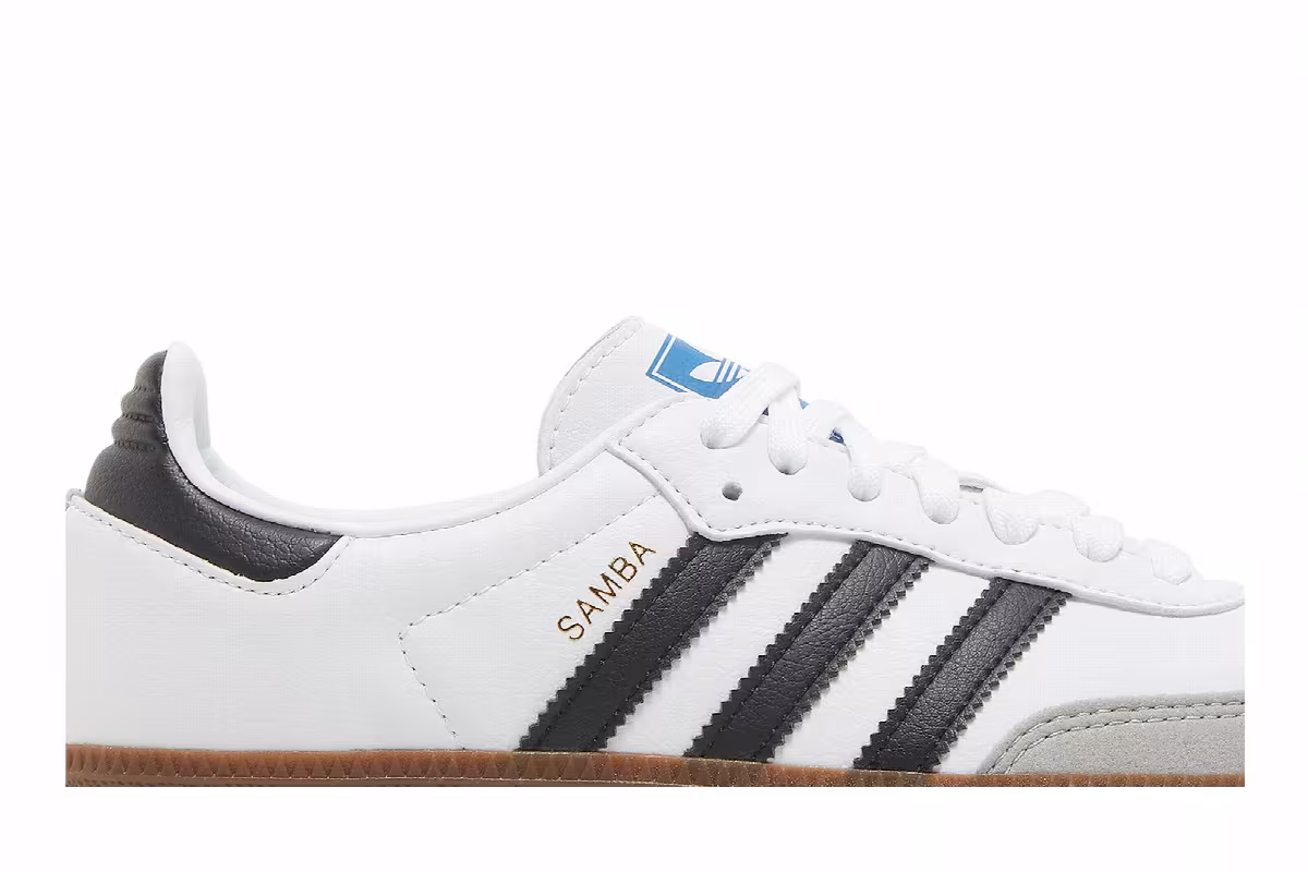 adidas Samba Vegan White Gum, view 3