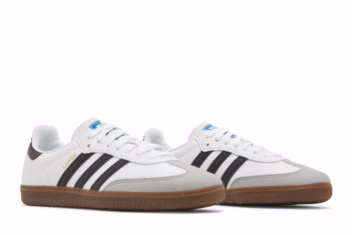 adidas Samba Vegan White Gum, view 9
