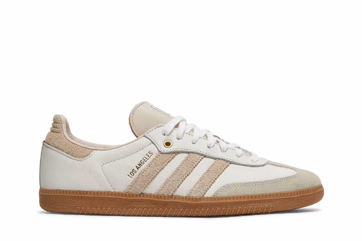 LAFC x adidas Samba Linen Gum, view 2