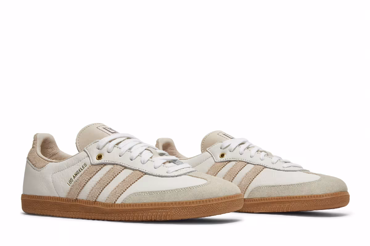 LAFC x adidas Samba Linen Gum, view 9