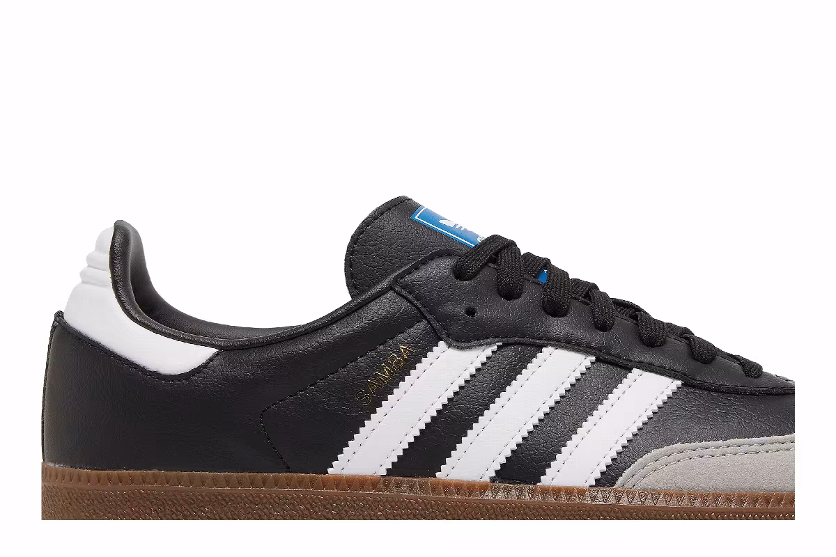 adidas Samba Vegan Black Gum, view 3