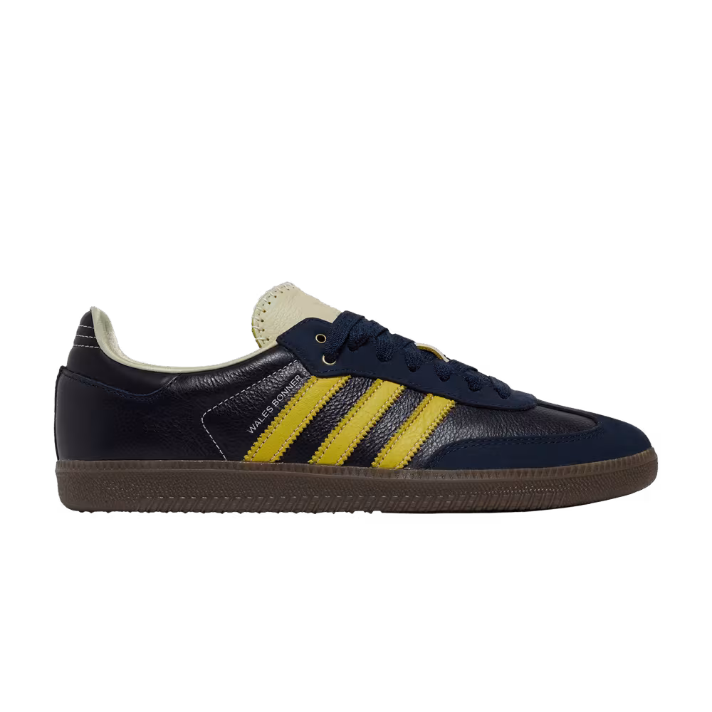 Wales Bonner x adidas Samba Collegiate Navy Yellow