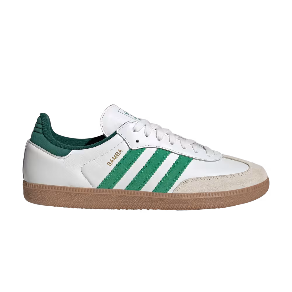 adidas Samba OG White Collegiate Green