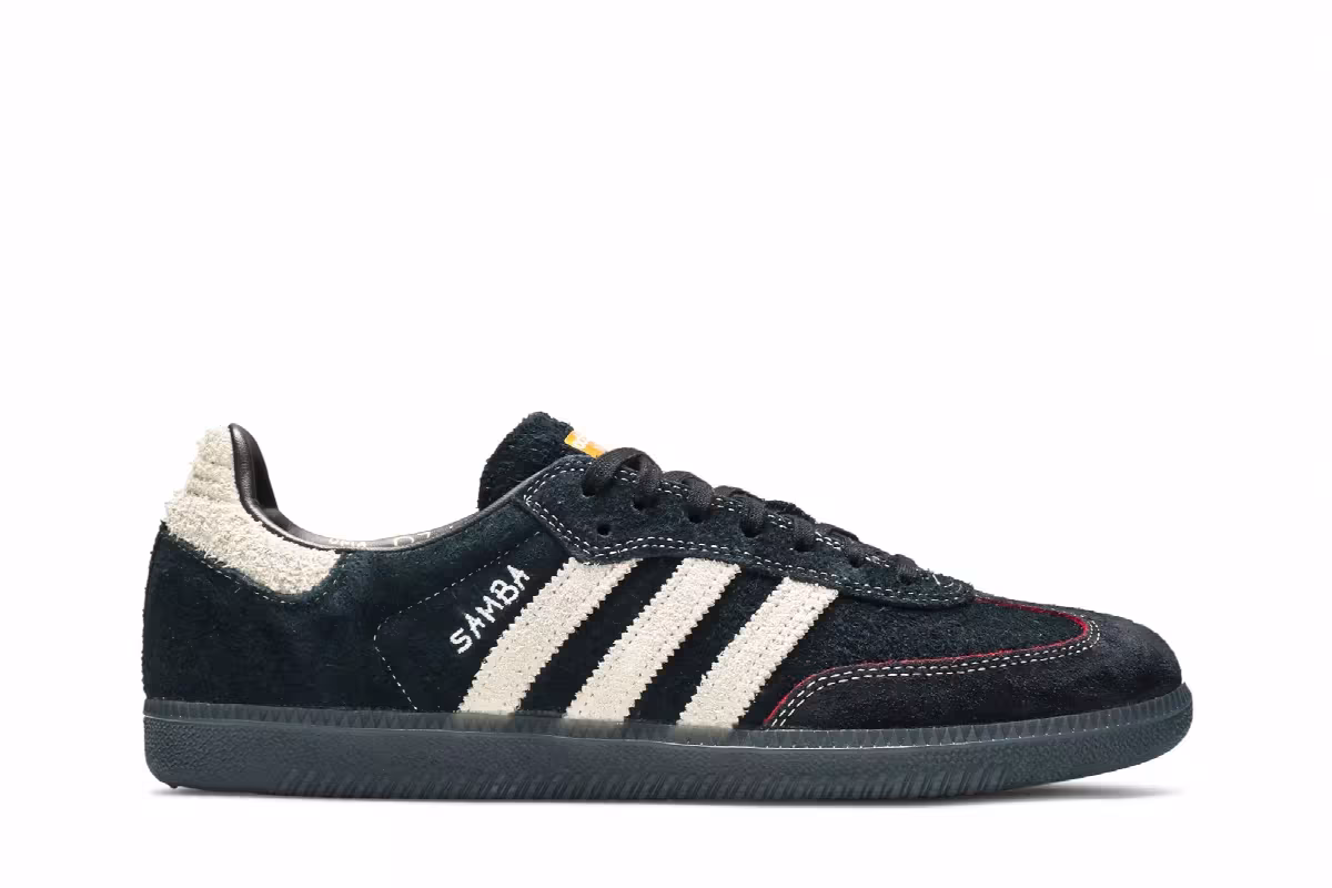 Maité Steenhoudt x adidas Samba ADV Black White, view 2