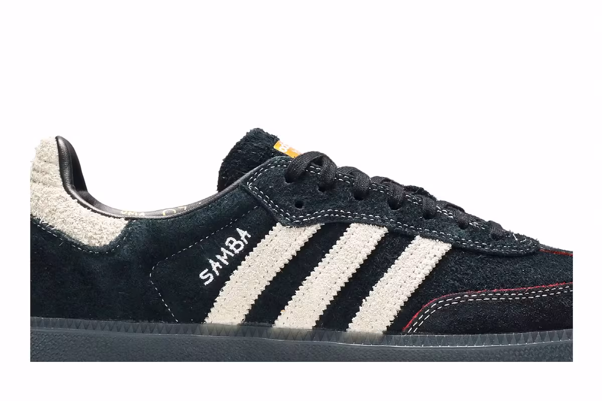 Maité Steenhoudt x adidas Samba ADV Black White, view 3
