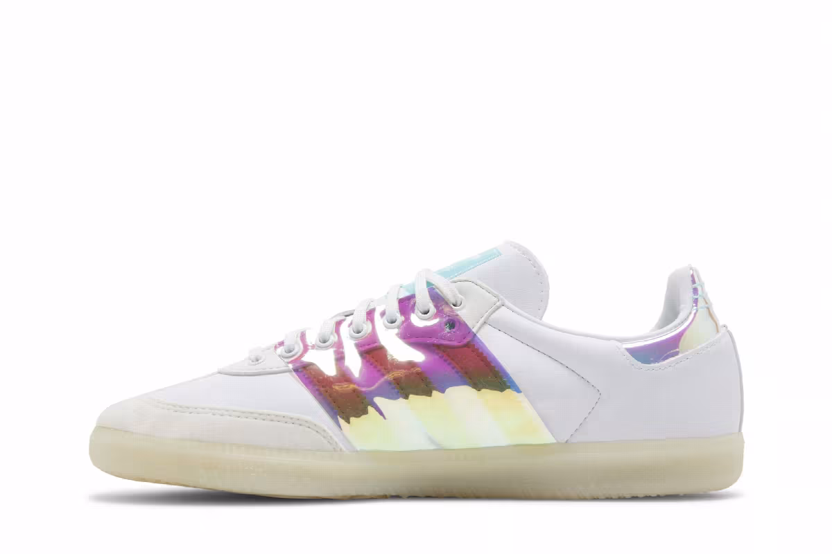 adidas Samba OG White Iridescent, view 4