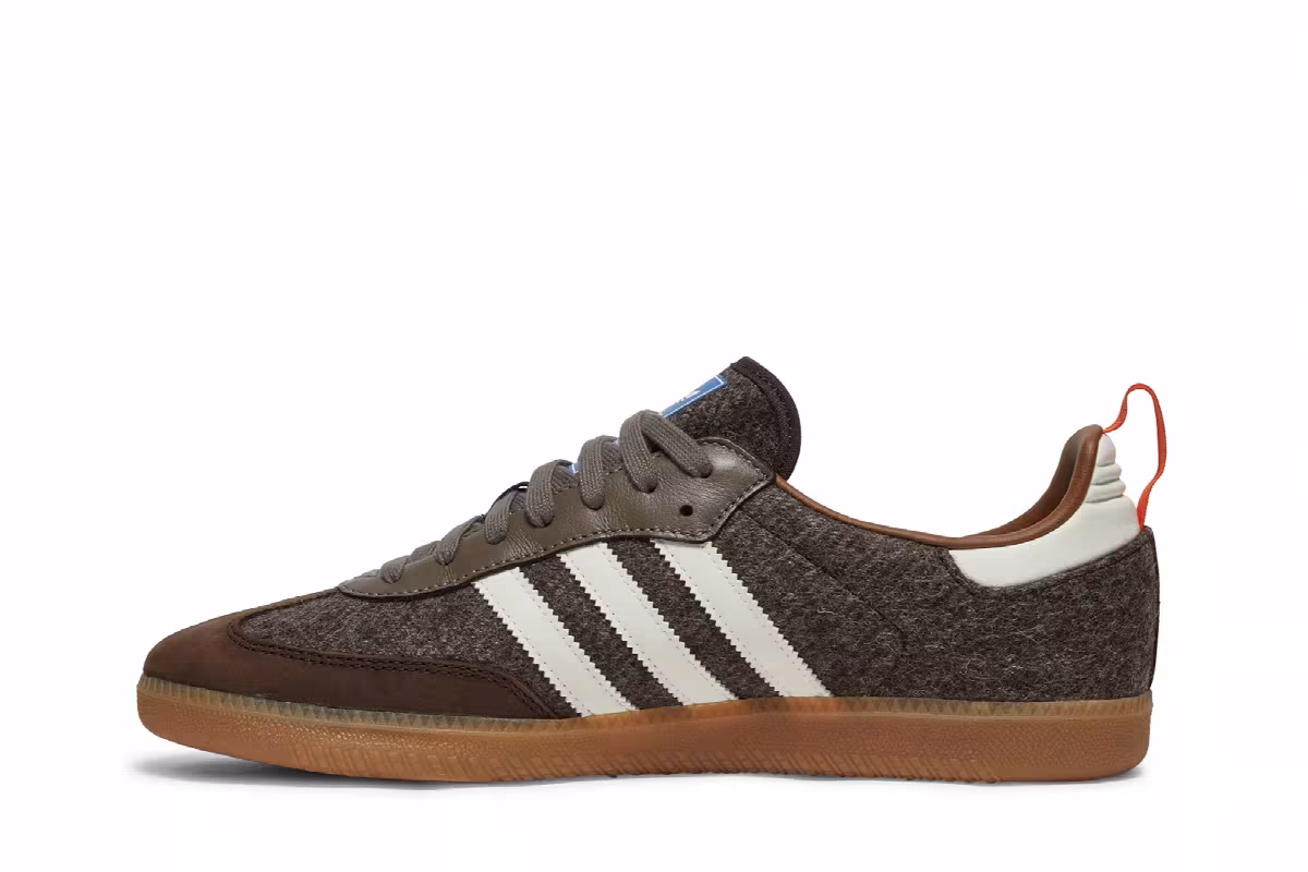 adidas Samba Fox Dark Brown, view 4