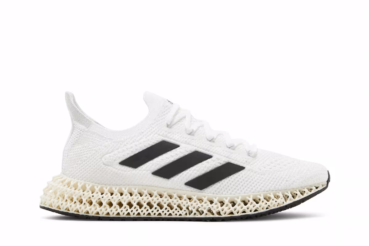 adidas 4DFWD White Black, view 2