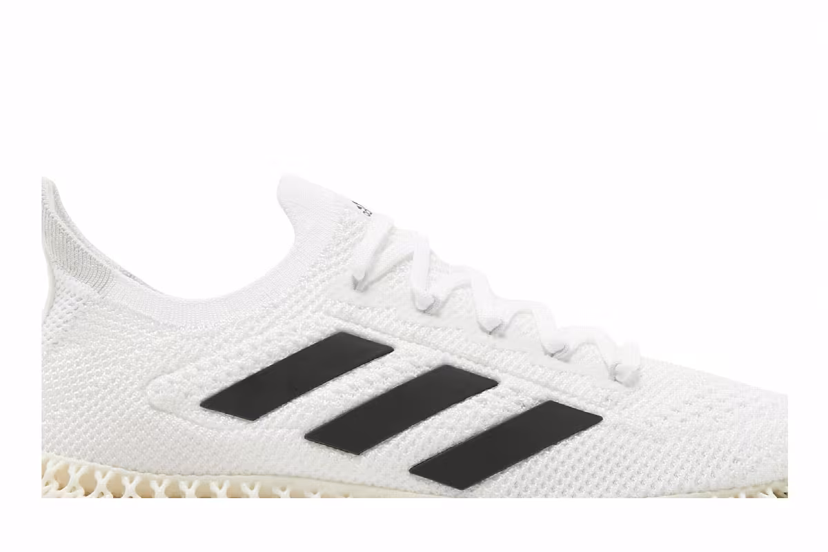 adidas 4DFWD White Black, view 3