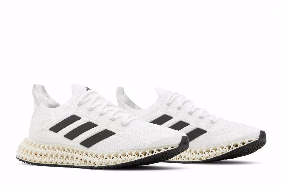 adidas 4DFWD White Black, view 9