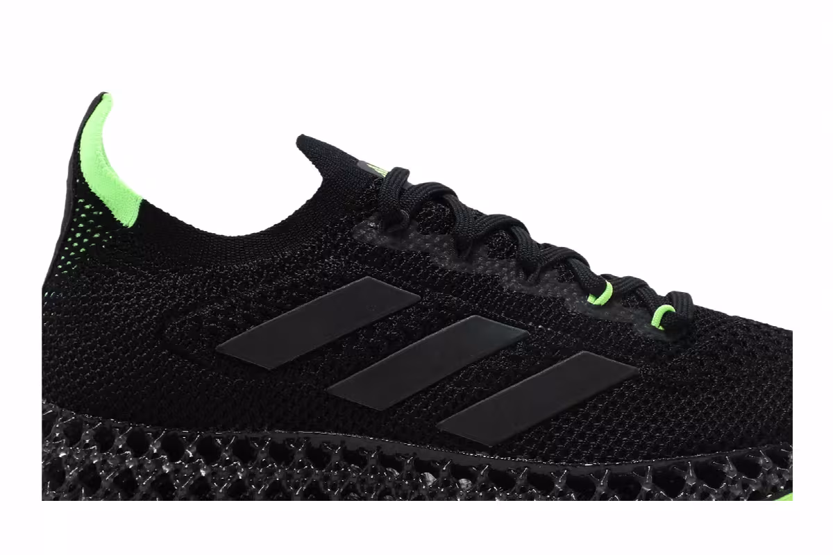 adidas 4DFWD Core Black Green, view 3