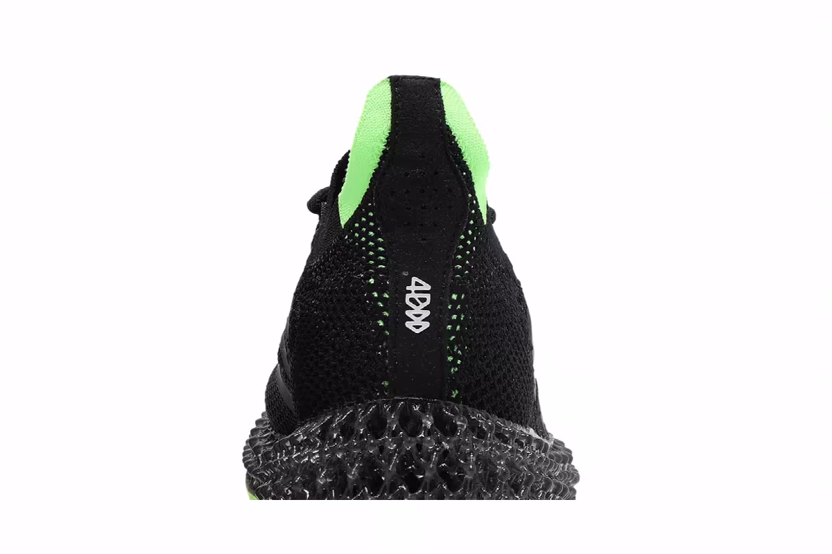 adidas 4DFWD Core Black Green, view 8