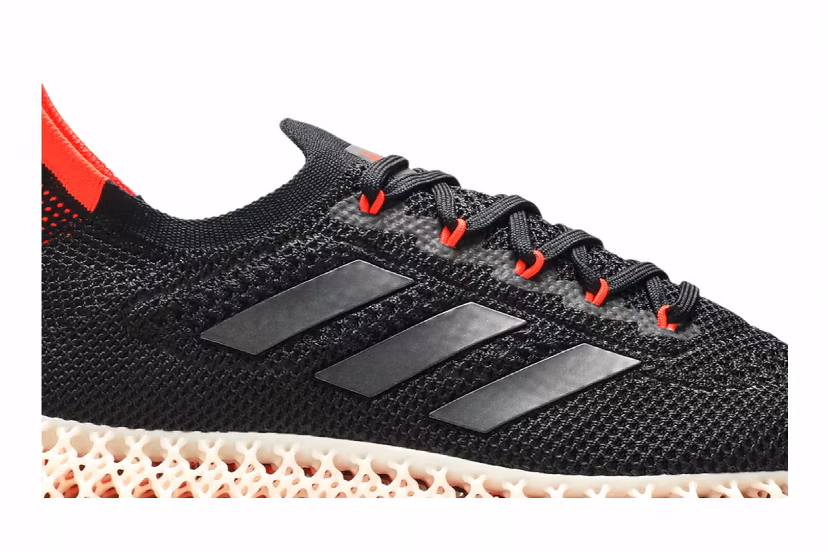 Adidas 4DFWD Black Solar Red, view 3