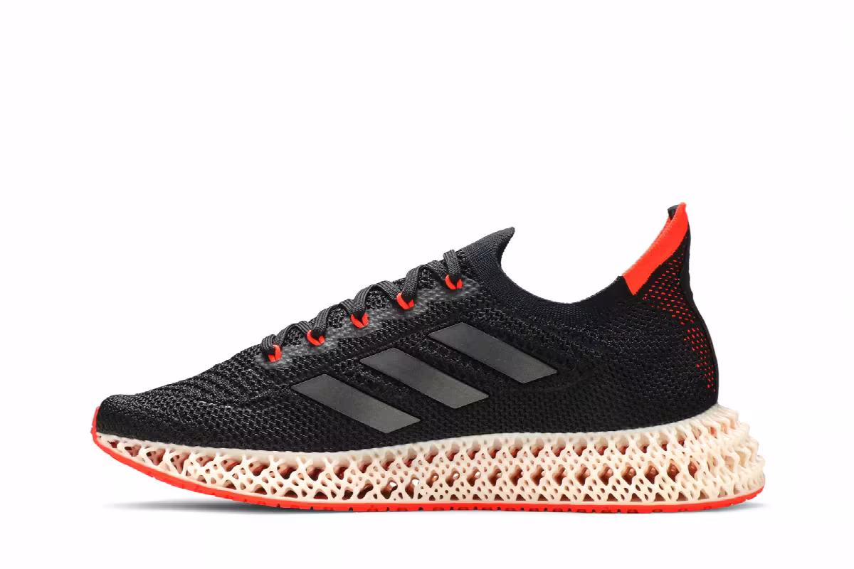 Adidas 4DFWD Black Solar Red, view 4