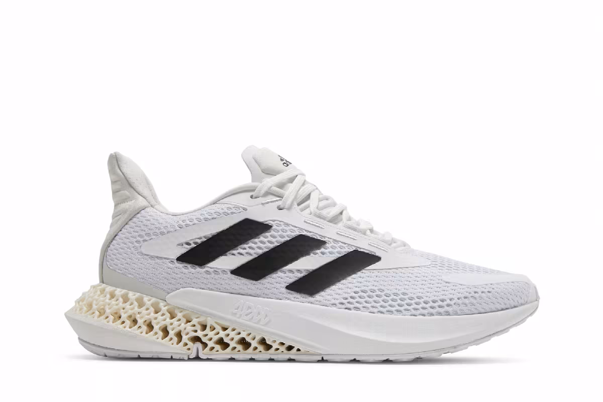 adidas 4DFWD Pulse White Black, view 2