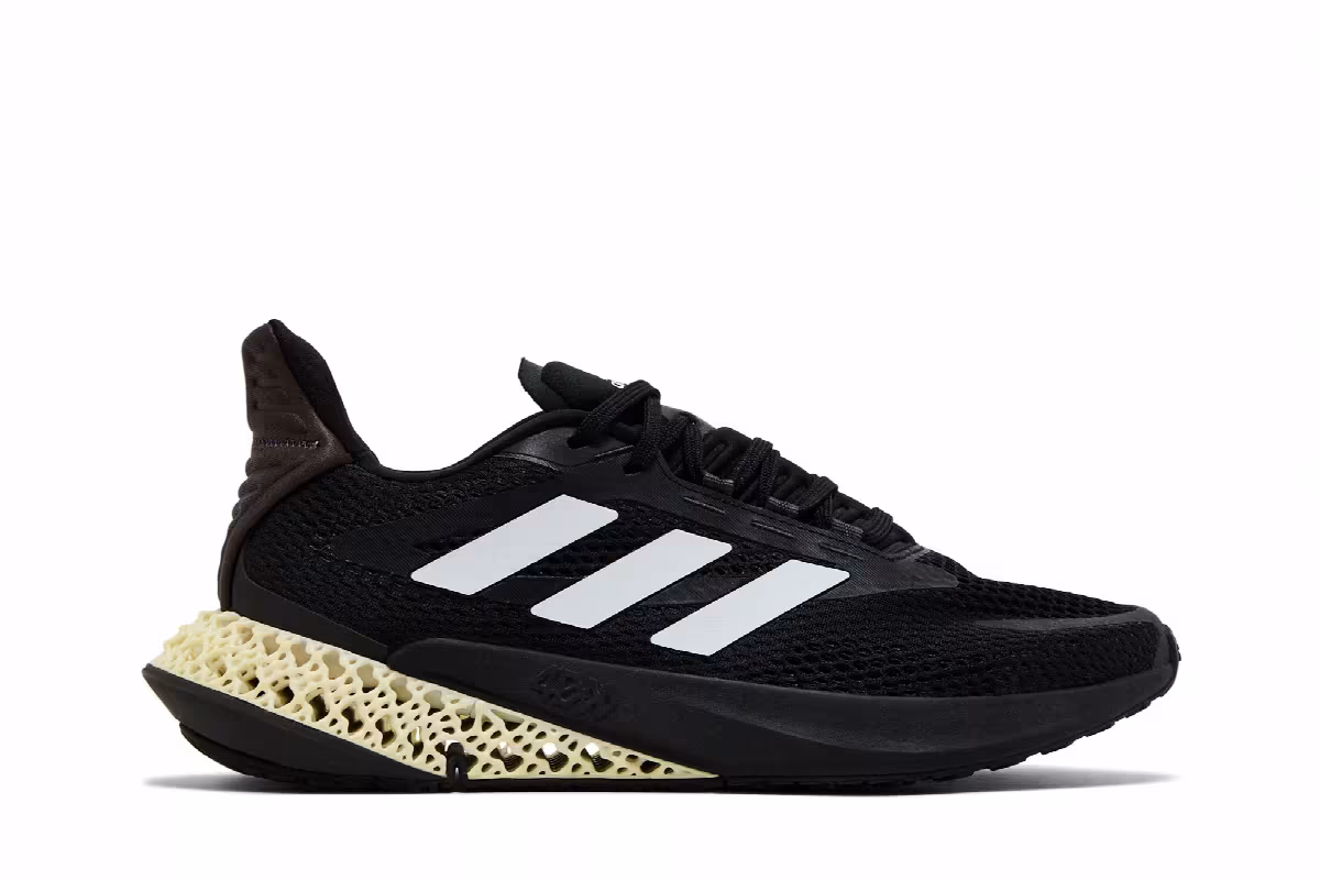 adidas 4DFWD Pulse Black White, view 2