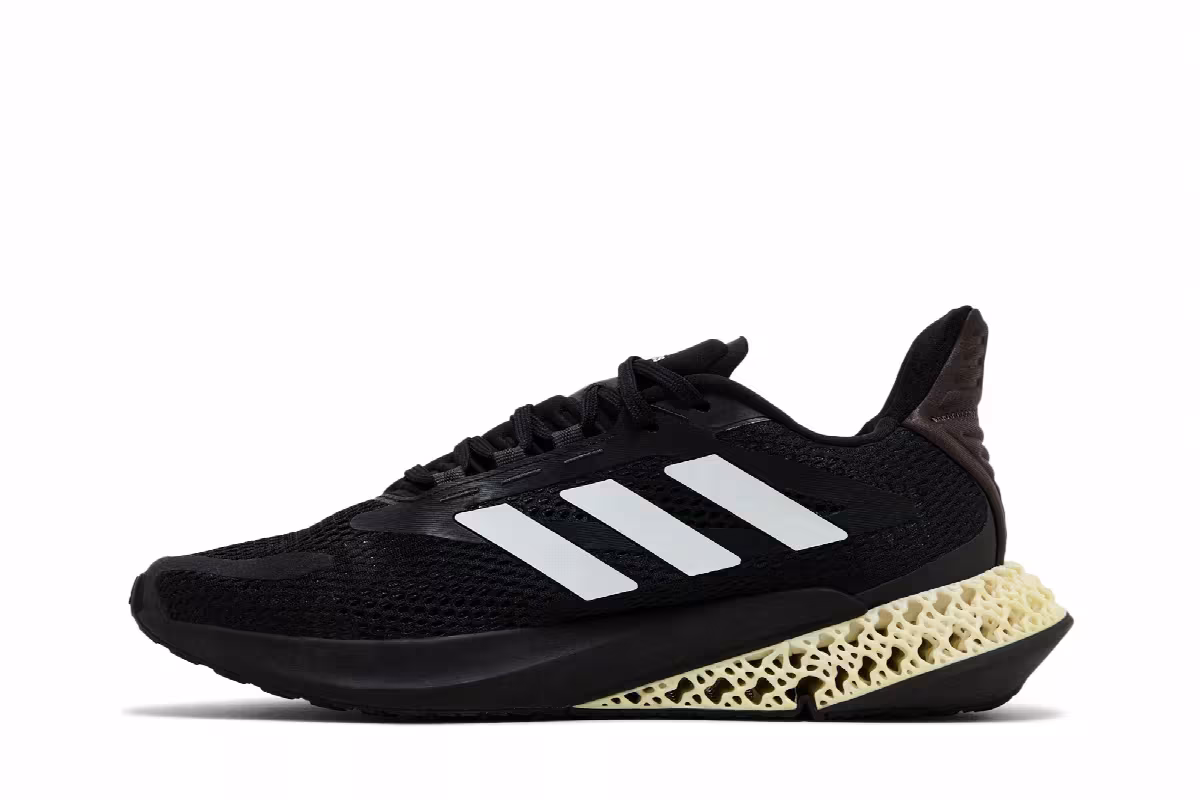 adidas 4DFWD Pulse Black White, view 4